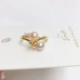 镀金天然甜美925戒指