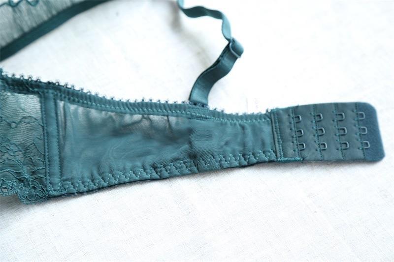 Nieuwe kanten kleine borstplooi inzetstuk pad dames 9227 bh set 16002_voghion.com