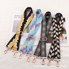 バッグショルダーストラップアクセサリーシングルショルダークロスボディバッグストラップ調節可能な幅広ショルダーストラップファッショナブルで多用途な織りバッグストラップホットセール