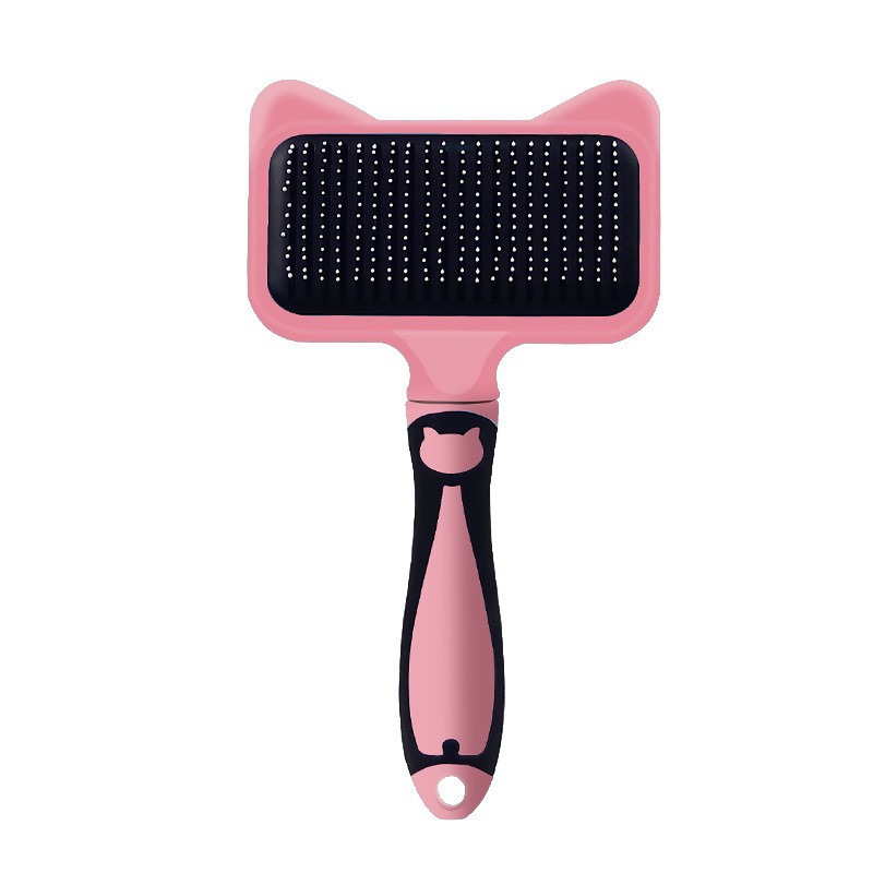 고양이 꼬리 핑크색 종이 카드
