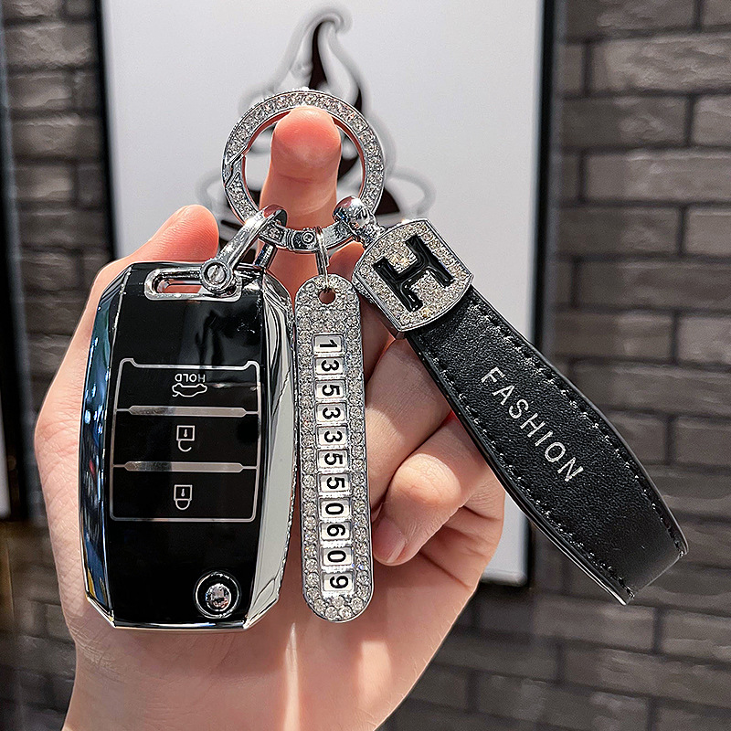 Aplicable a KIA K3 caso clave K5 coche K2 orgulloso correr kx3 Yi corriendo K4 hembra kx5 inteligente ejecución ACE hebilla KAIKU coche Shell