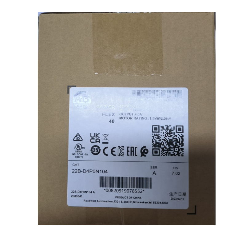 AB罗克韦尔22B-D4P0N104变频器