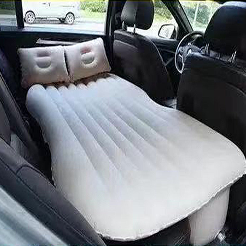 Fuente de la fábrica suministros interiores coche plegable cama inflable flocado coche colchón inflable SUV viaje cama inflable