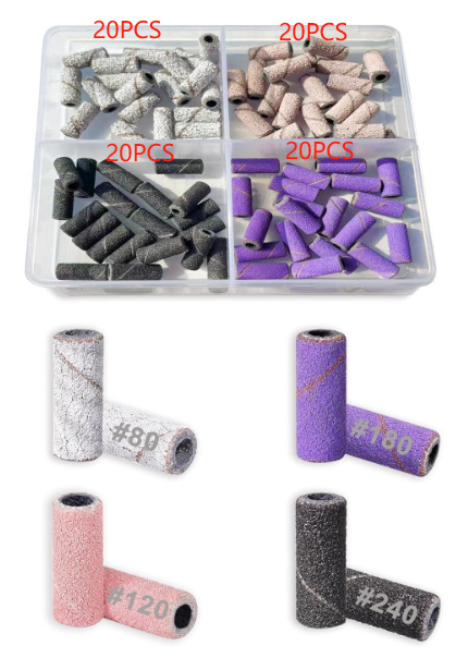 Eje de anillo de arena especial para uñas