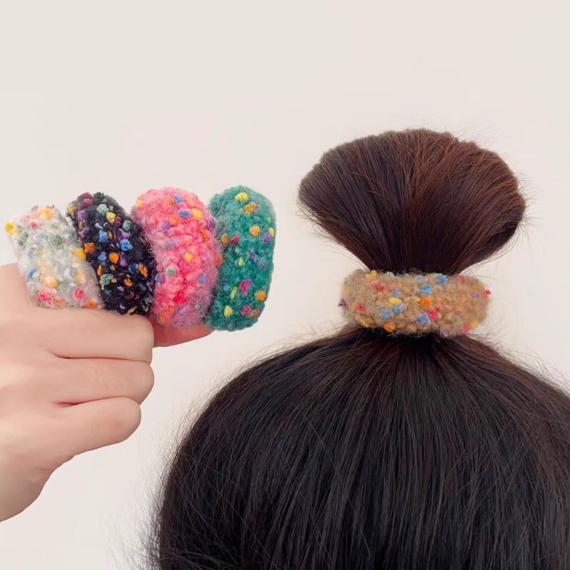 カラフルな水玉模様のヘアバンド、繊細で伸縮性の高いヘアバンド、ゴムバンドのヘッドバンド、シンプルでかわいいヘアバンド|undefined