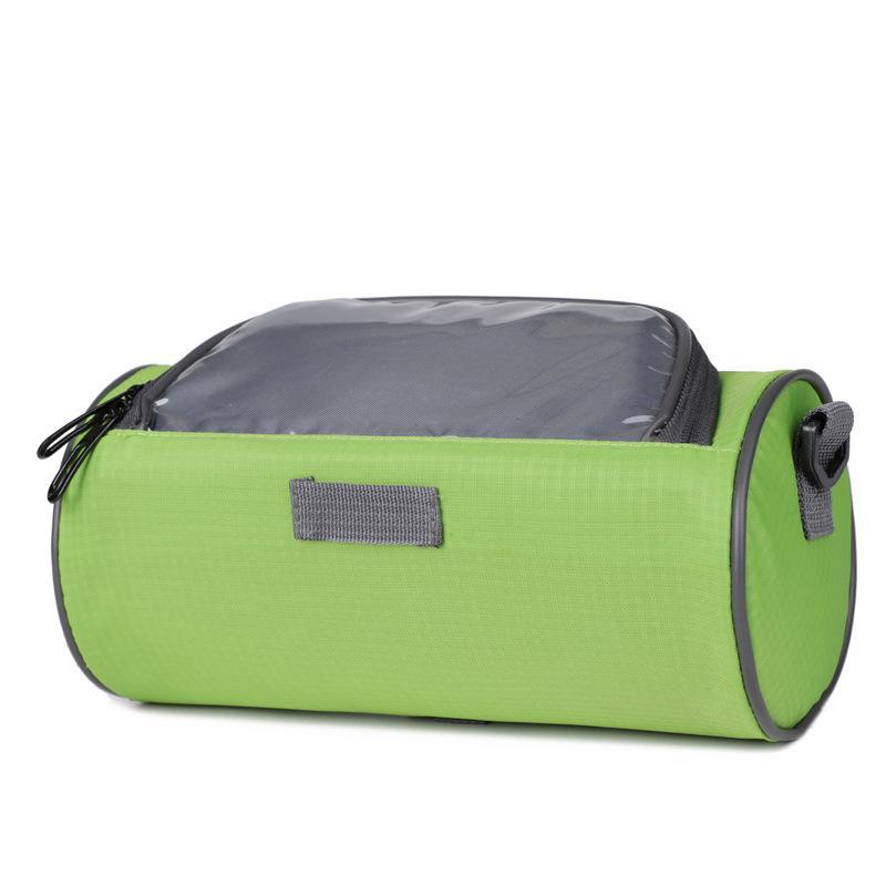 Bolsa de manillar de bicicleta impermeable pantalla táctil bolsa de teléfono móvil bicicleta de montaña bolsa de haz frontal bicicleta ciclismo bolsa de embalaje mango mochila
