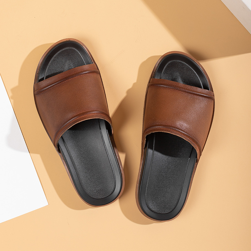 Summer breathable retro non-slip mule flat