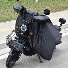 电动摩托车手把套冬季保暖防水通用电瓶车手套挡风加厚棉护手男女