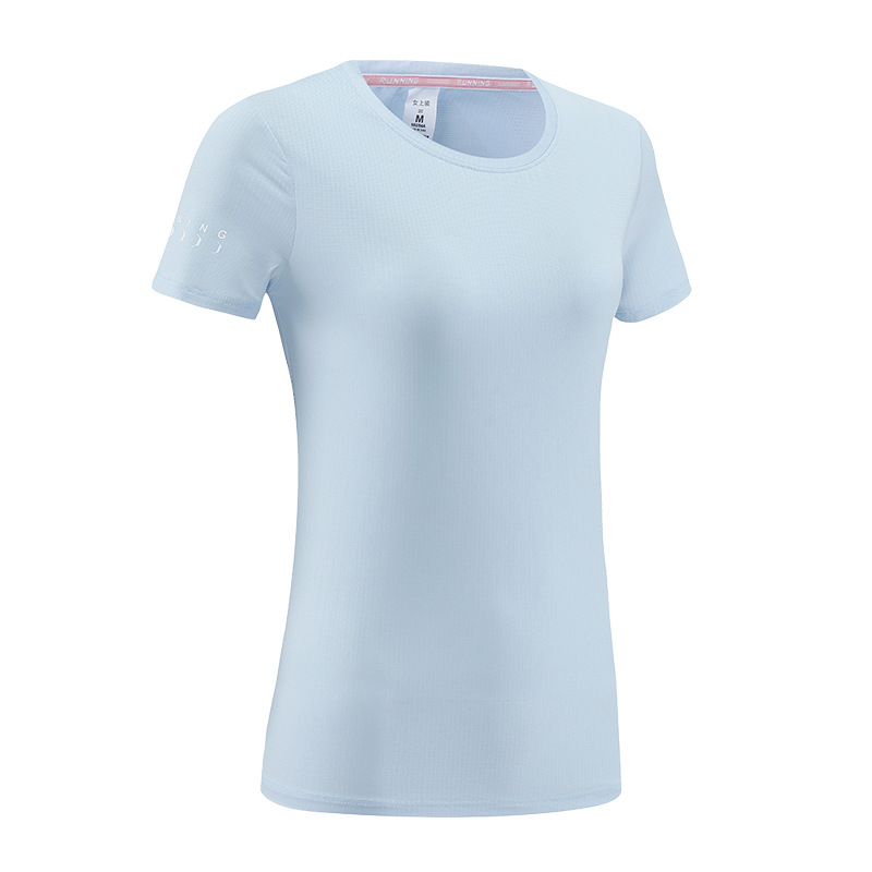 Camiseta deportiva ropa de Yoga de manga corta de verano para mujer top de secado rápido correr ciclismo entrenamiento ropa de fitness slim fit adelgazamiento