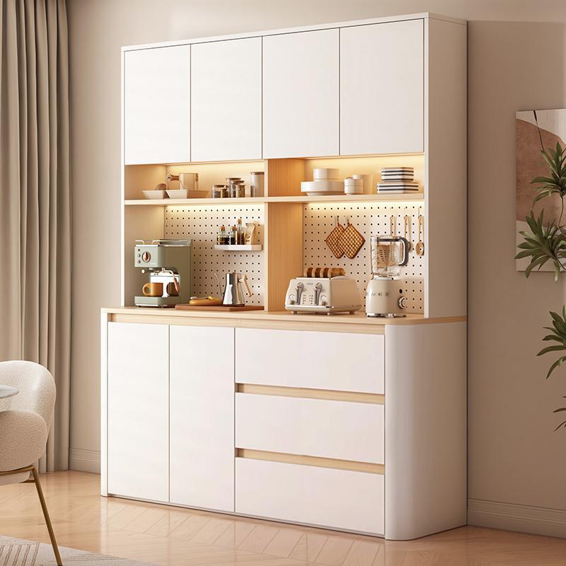 Sideboard with Arc Enf Level Modern Simple Small Household Hong Kong Restaurant C-Shaped Cabinet Tea Cabinet