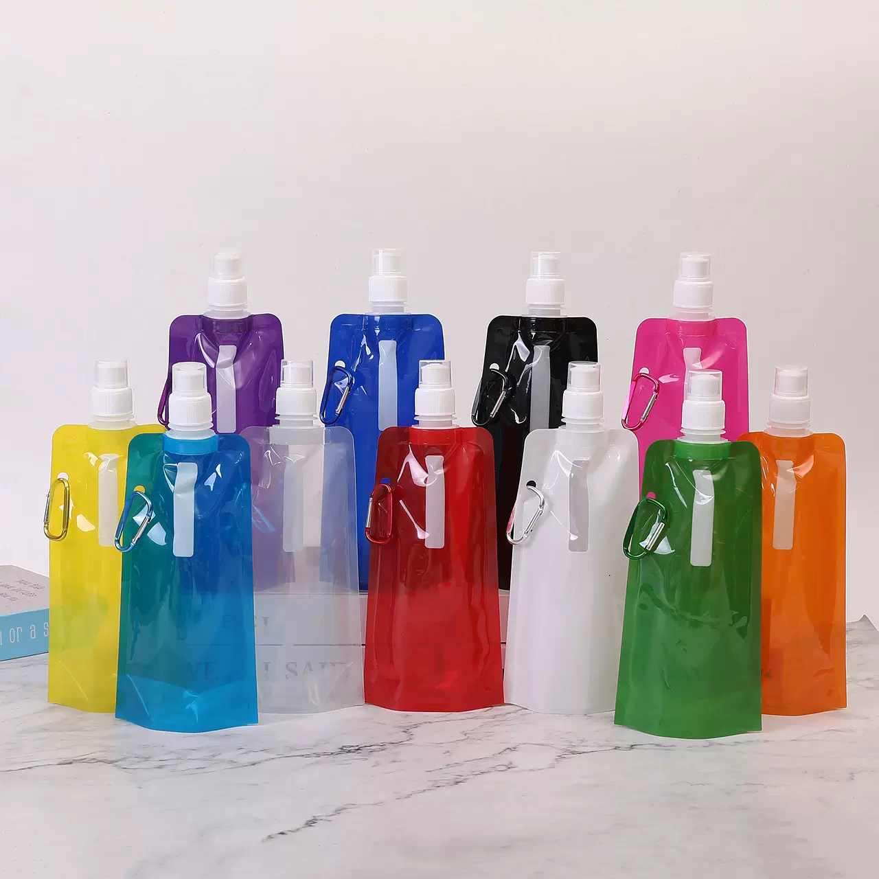 水袋音乐节软装饮水袋演唱会户外大容量便携折叠食品级神器软水袋