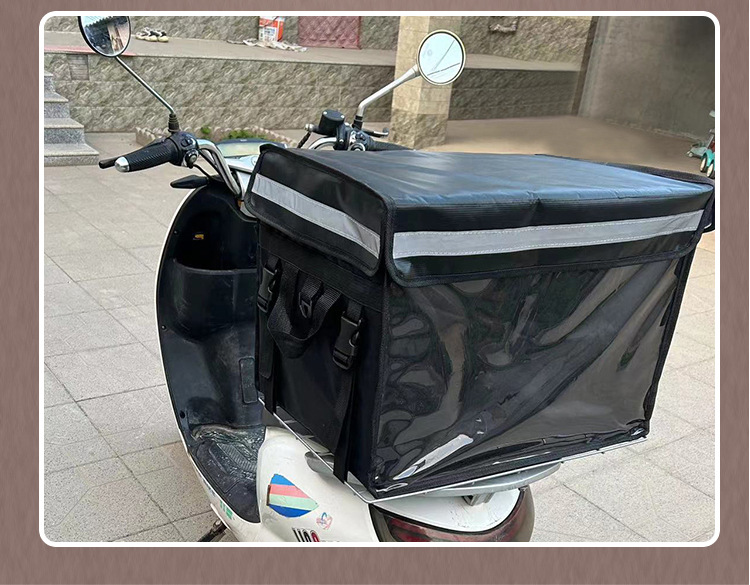 Takeaway Box, Food Delivery Box, Car-Mounted Insulated Box, Commercial Stall Waterproof Rider Equipment Bag