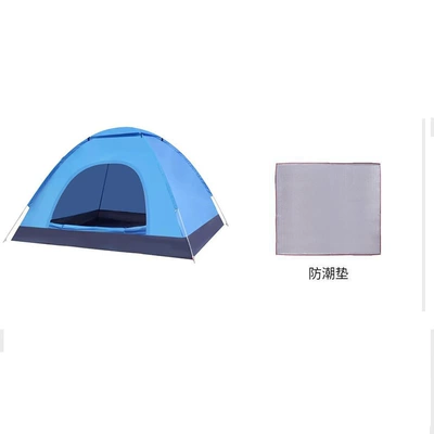 Avtomobil dam çadırları | Portable - toss-package-1-blue-quick-opening-of-1-2-people-single-door-without-skylight-200125115cm