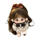 Хлопковая плюшевая кукла для одевания, 20см, детская одежда, подарок на день рождения