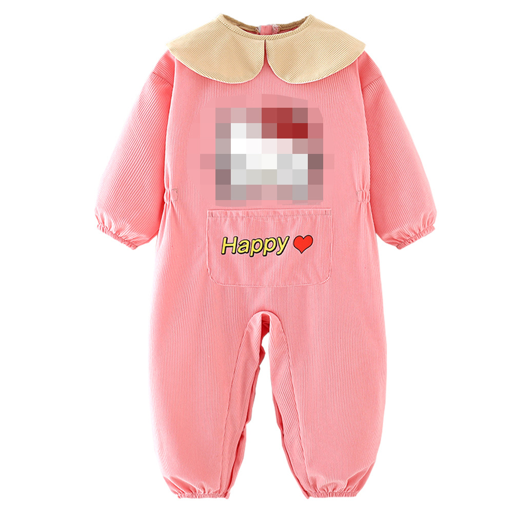 Pink kitty cat [openable romper]