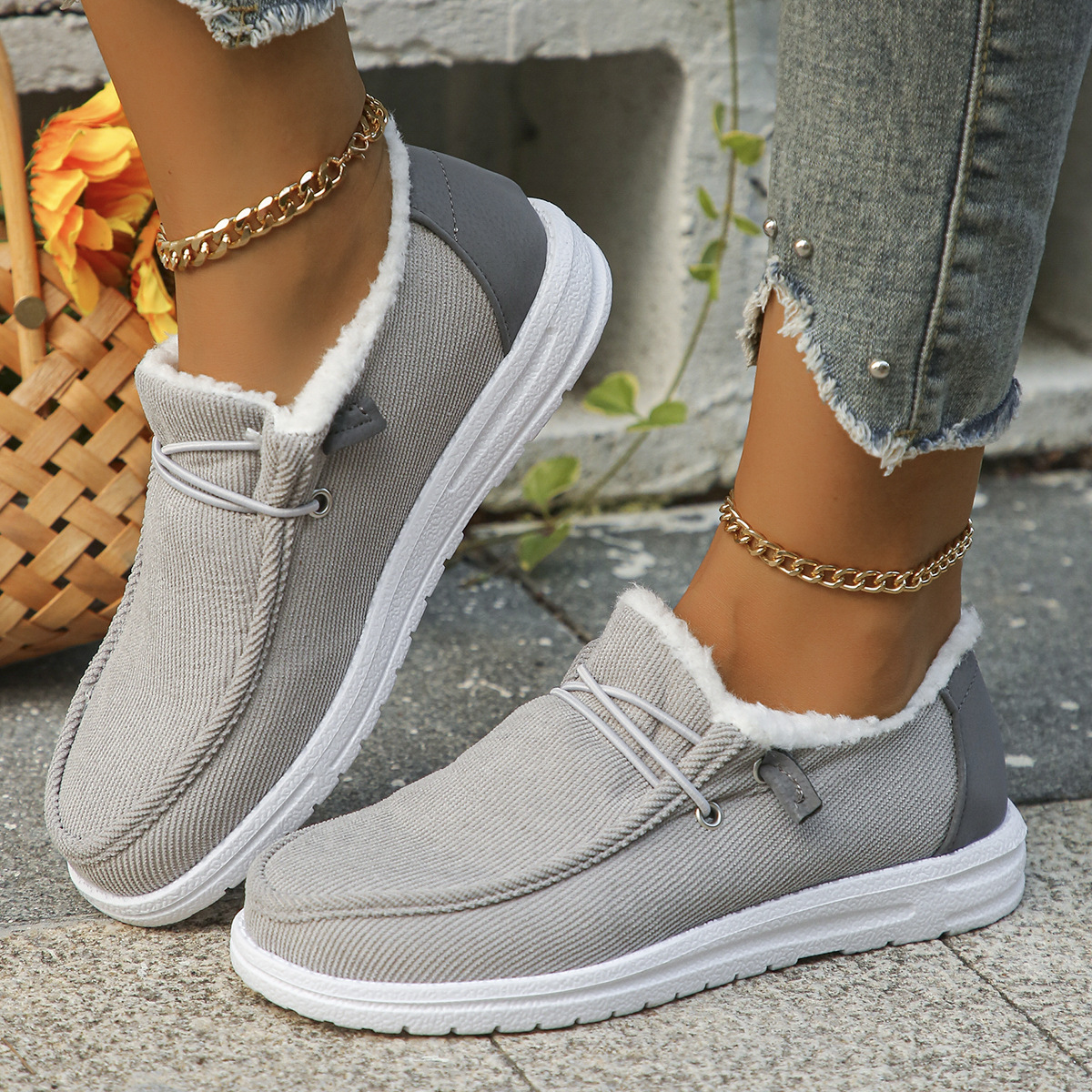 Warm Women's Winter Snow Boots With Fleece Lining And Thick Sole_voghion.com