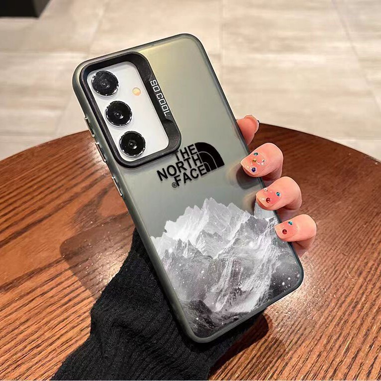 The North Face Snow Mountain Phone Case Is Suitable for Samsung S26 S26Ultra A55 A54 S24Ultra A15 A16