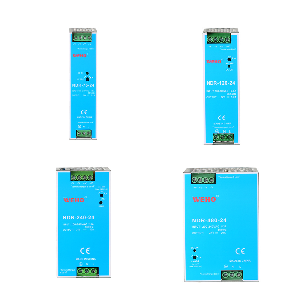 ΰ������ֱ��NDR-120W 12V24V48V�������쿪�ص�Դ��������ѹ���