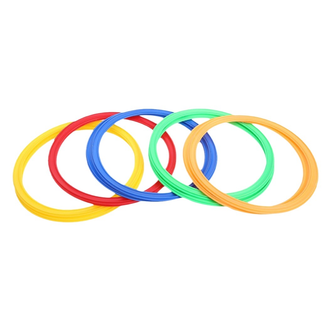 Kindergarten educación temprana equipo sensorial para niños entrenamiento físico Casa de salto al aire libre juguetes entre padres e hijos saltando escalera de agilidad a cuadros