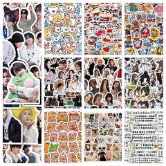 100 アニメ漫画サンリオステッカースターハンサムマンテンチエンツイムデニム DIY インターネットセレブホットステッカー