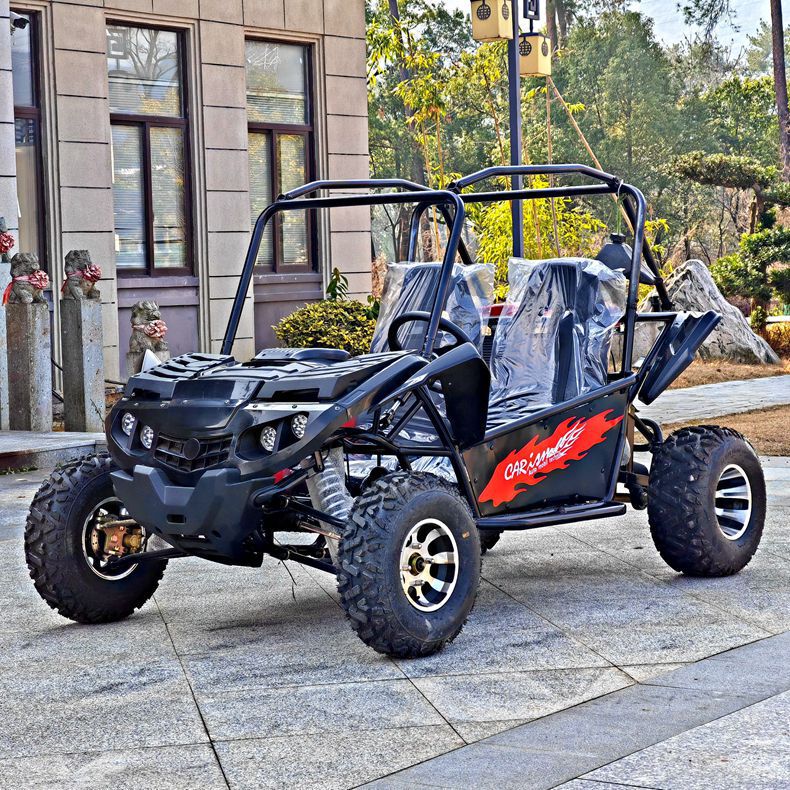 All-Terrain Electric Four-Wheel Atv Adult Double Mountain Off-Road Motorcycle Field Scenic Spot Gasoline Kart