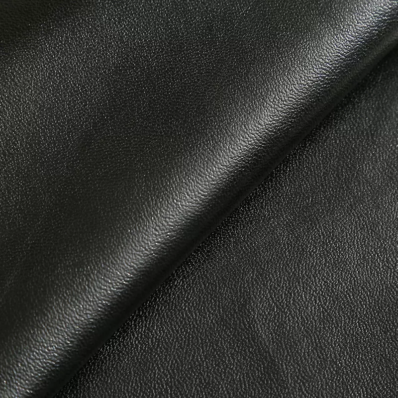 半PU皮革纳帕纹1.5米门幅人造革皮衣皮裤材料服装辅料防刮耐磨