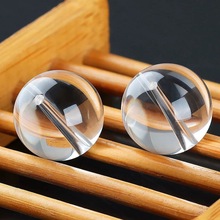 9A白水晶圆珠珠子手链半成品串珠散珠DIY白水晶单珠水晶男女