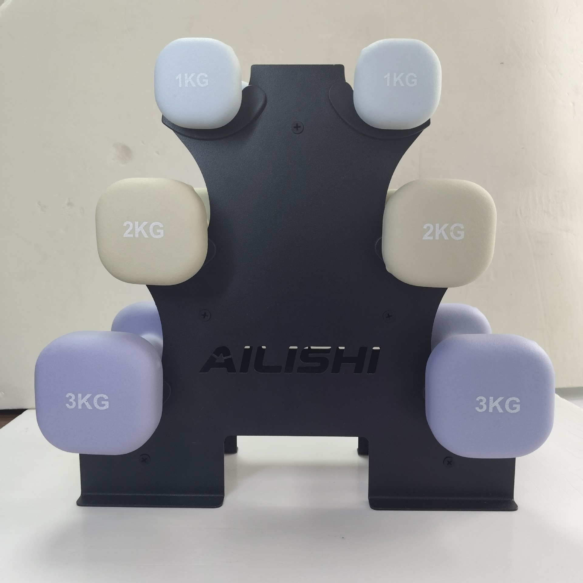 1/2/3kg three pairs + three-layer iron frame