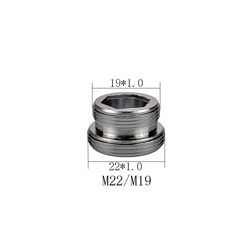 Adaptador purificador de agua de grifo Boquilla DE AGUA Bubbler 22 boquilla fina 4 puntos cabezal de ducha de dientes gruesos Alambre de alineación reductora 24 cobre