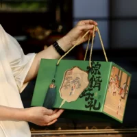 2025 Новый фестиваль драконьих лодок Zongzi Подарочная коробка Пустая коробка Zongzi Упаковочная коробка Кондитерские изделия Соленое утиное яйцо Подарочная коробка на фестиваль драконьих лодок