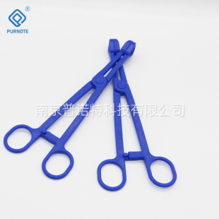Purnote Disposable Developing Clip Tweezers Towel Clip Tweezers Medical Dressing Tweezers Factory Direct Sales