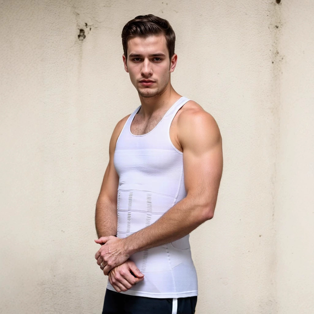 Amazon Горячие продажи Мужские облегающие жилеты для похудения