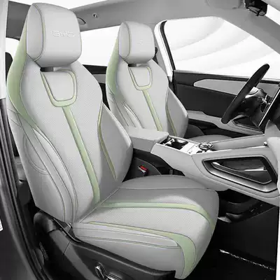Modelə uyğun (Original) oturacaq örtükləri – covers - grayish-green-standard-version-note-the-model-year-front-row-fully-covered-rear-row-partially-covered