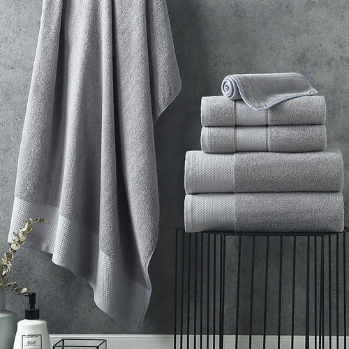Star hotel cotton towel bath towel thickened and absorbent beauty salon B&B health club SPA80*190