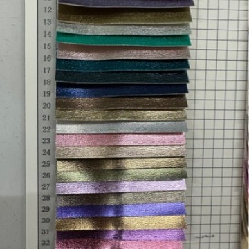 0.7mm Thick Knitted Base with Coarse Knit Pattern, Nappa Pattern Faux Leather, Metallic Laser Pvc for Bags and Handbags Diy, 1.0mm Thick