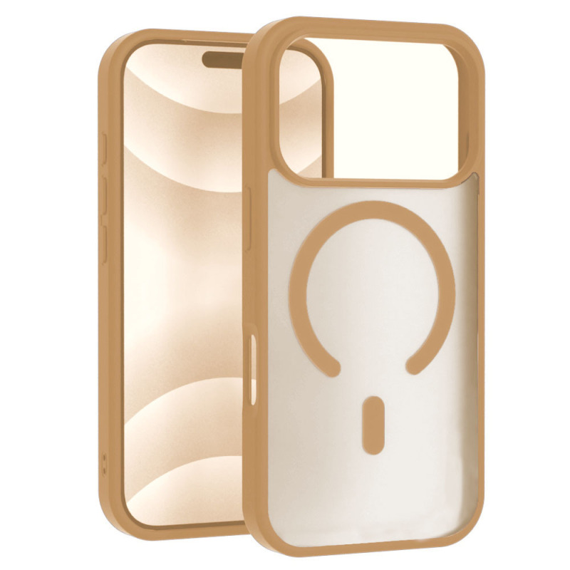 适用iPhone17ProMax磁吸手机壳苹果16E半透明15磨砂14P高品质级感|undefined