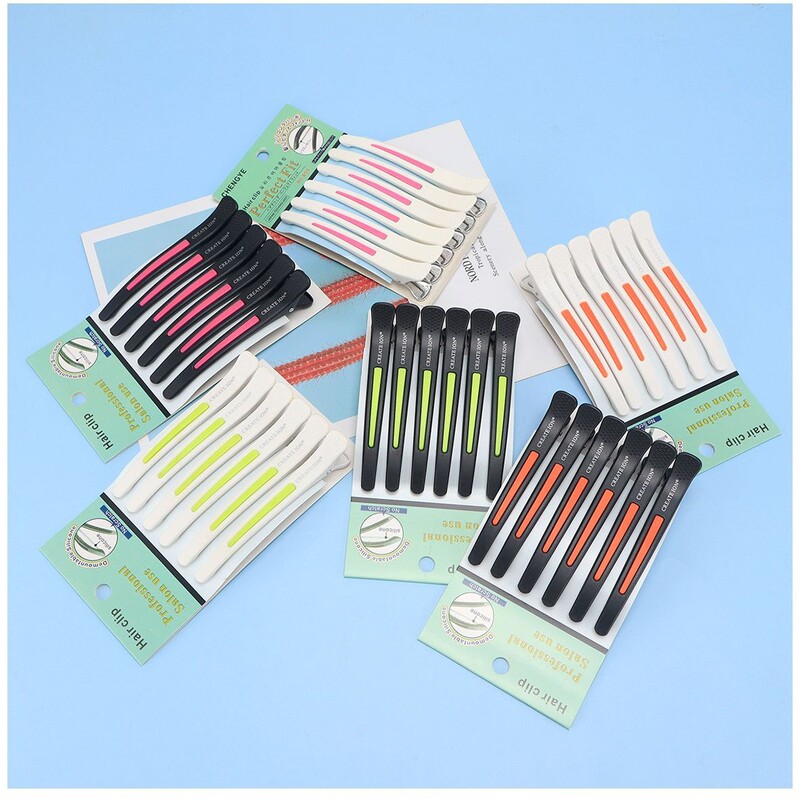 Hair Salon Makeup Artist Clips, Specialized Hair Clips, Non-Marking Hair Cutting Tools, Hair Sectioning Tools, Wave Positioning Tools, Bangs Duckbill Clips