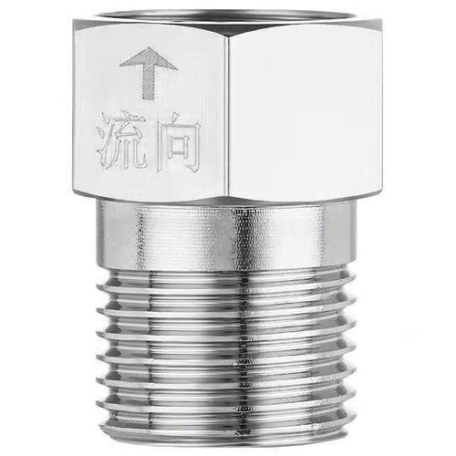Copper one-way check valve straight-through bathroom toilet anti-return water backflow check valve water heater check valve