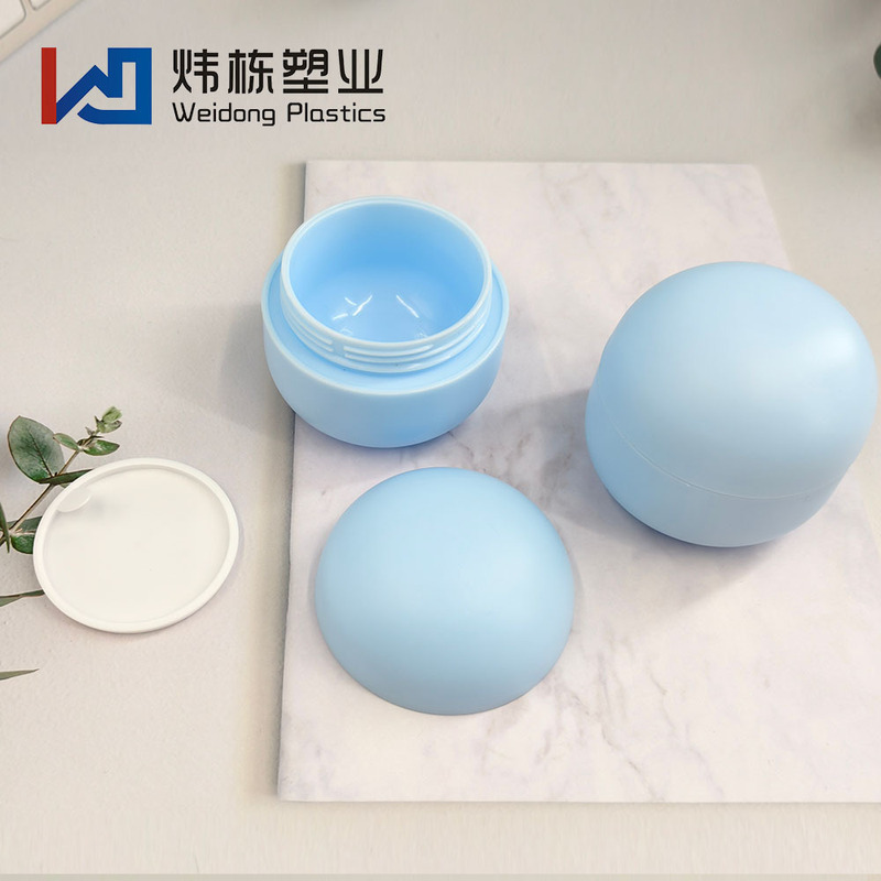 新款50/100g儿童润肤面霜罐子PP塑料膏霜瓶圆形护肤品分装瓶|undefined