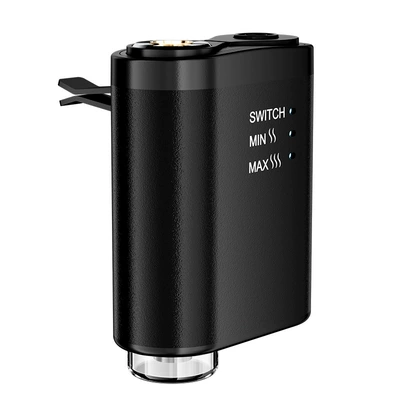 New Smart Car-Mounted Aromatherapy Machine, Aluminum Alloy Automatic Fragrance Diffuser, Deodorizing and Freshening Scent Machine (Car Perfume Aromatherapy) - black