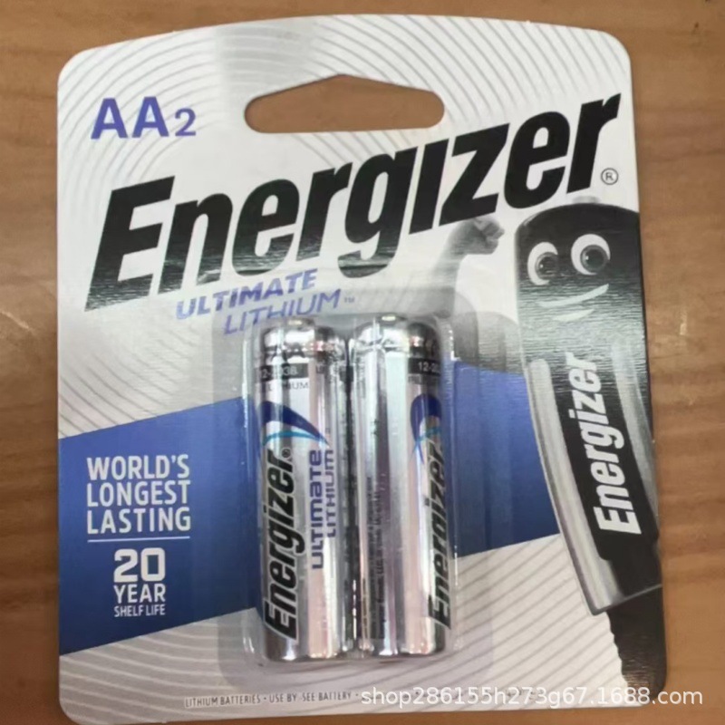 energizer锂电池5号AAL91无线鼠标儿童玩具耐高温低温电池一