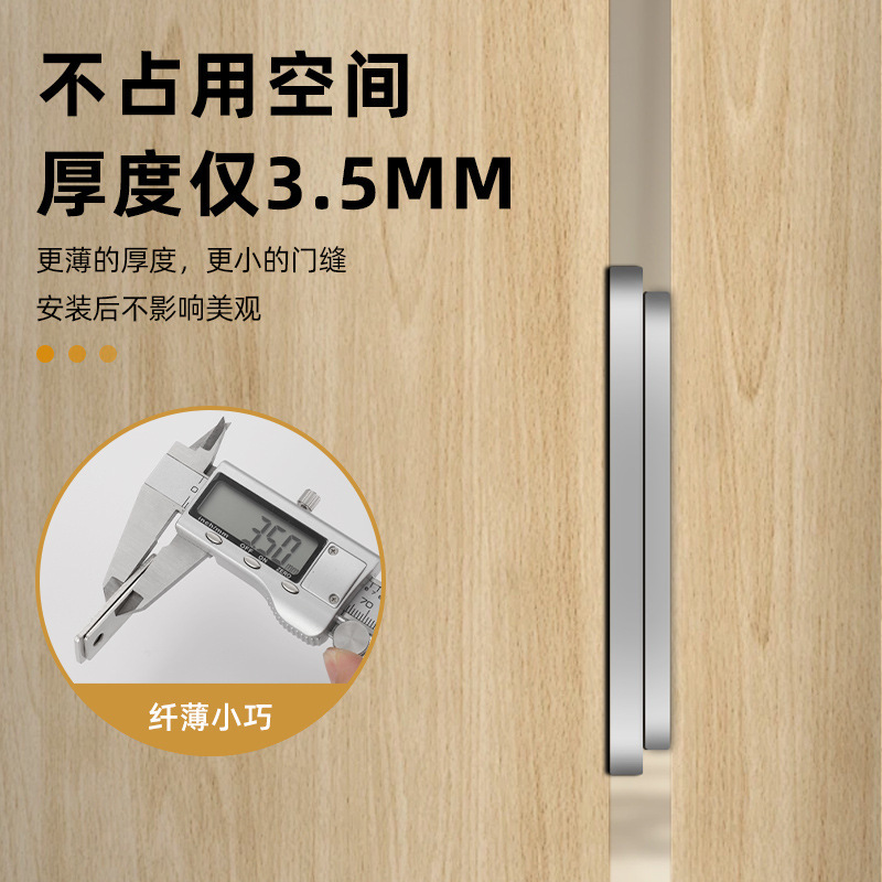 パンチフリーの両用キャビネット、キャビネット磁気家具、ワードローブ引き出し、目に見えない強力な磁気ドア、引き戸、厚みのある床吸引|undefined