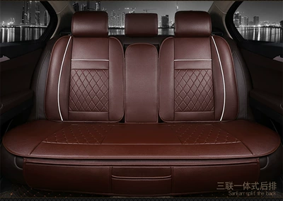Seat cushion, seat cover | Wholesale Four Seasons Universal Single Sheet - brown-rear-row