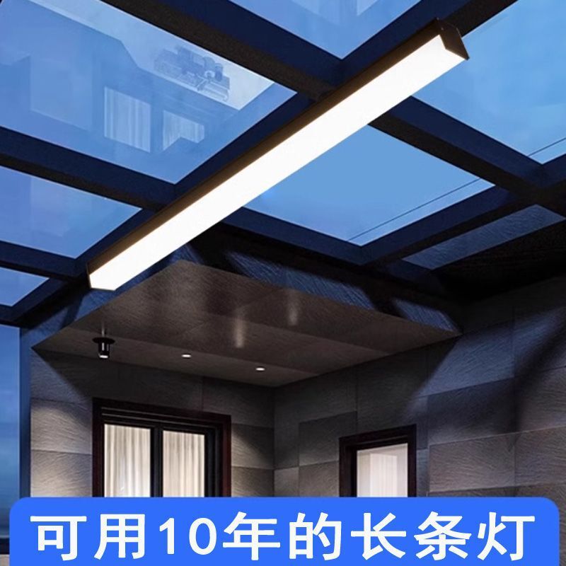 Energy-Saving Long-Lasting Ceiling Light with Aluminum Alloy Acrylic Lampshade 6m High Beam Natural Light Color Temperature Smart Remote