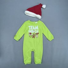 2025Christmas clothing原单童圣诞连体衣Original baby jumpsuit