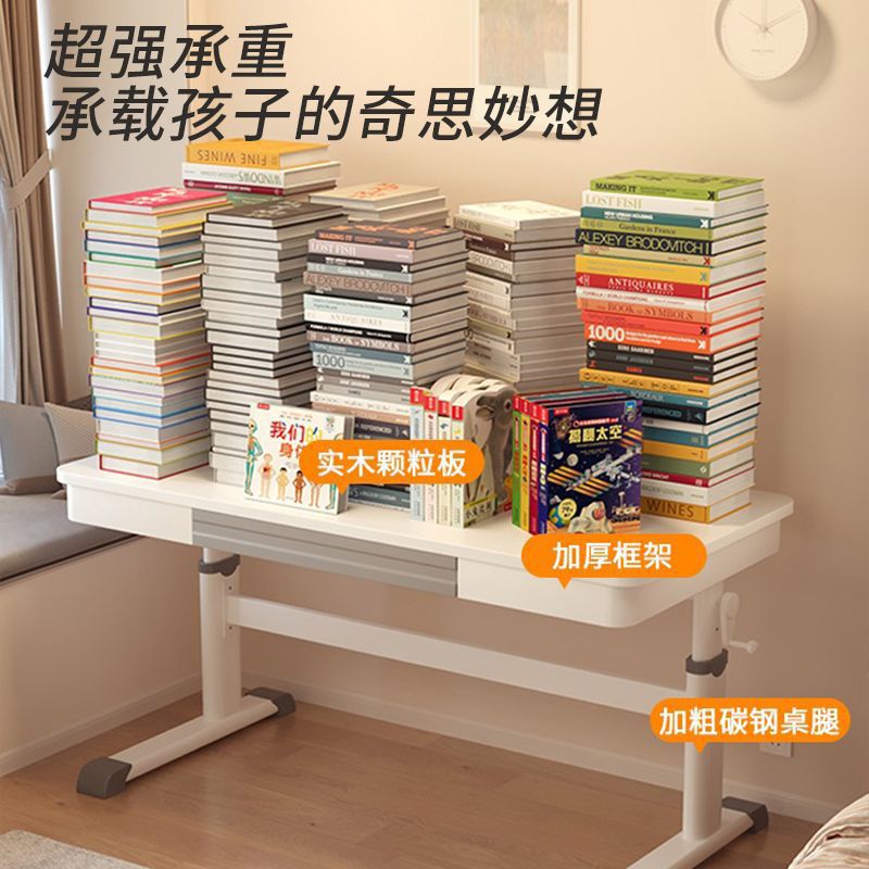 Liftable table computer table desktop desk student home study table simple desk writing table workbench