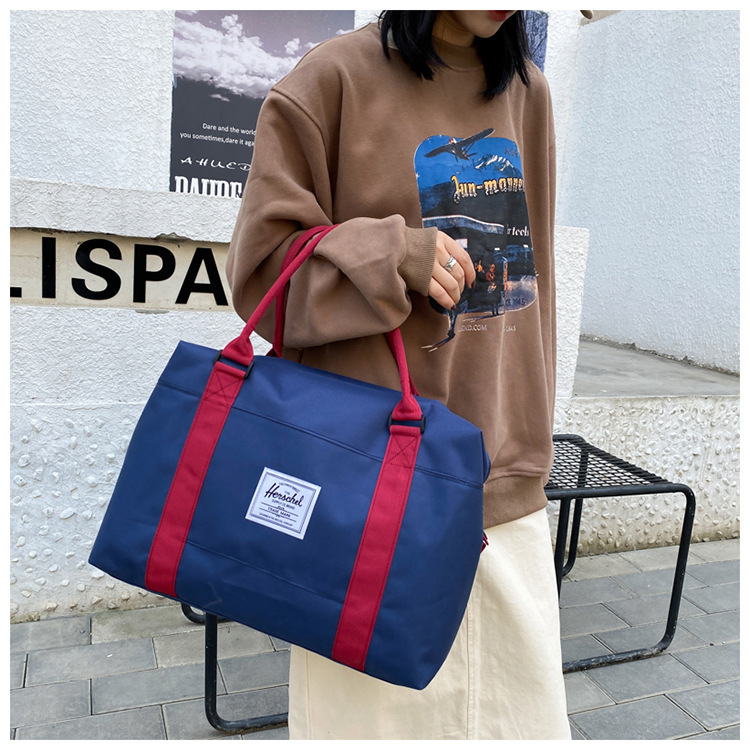 Travel bag luggage storage bag clothes storage bag travel clothes portable luggage bag waterproof shoulder bag travel bag