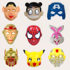 漫画マスクハロウィーン衣装道具幼稚園イベント用品子供マスク縁日観光地区露店卸売り