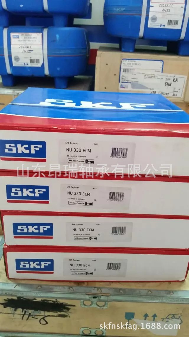 瑞典SKF NU330ECM圆柱滚子轴承 NU332ECM/C3