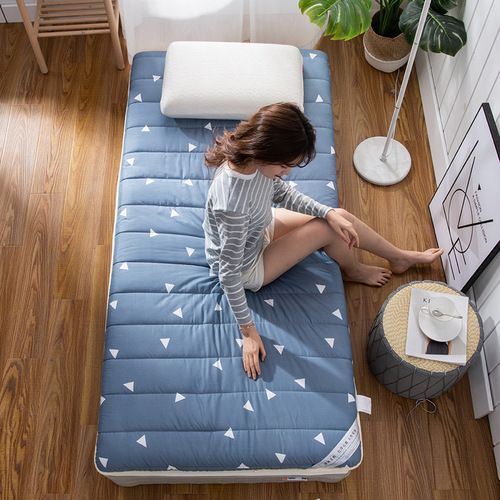 Wholesale student mattresses, dormitory bunks, thickened tatami folding mats, washable breathable mattresses